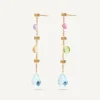 Marco Bicego Earrings|Multicoloured Topaz Earrings