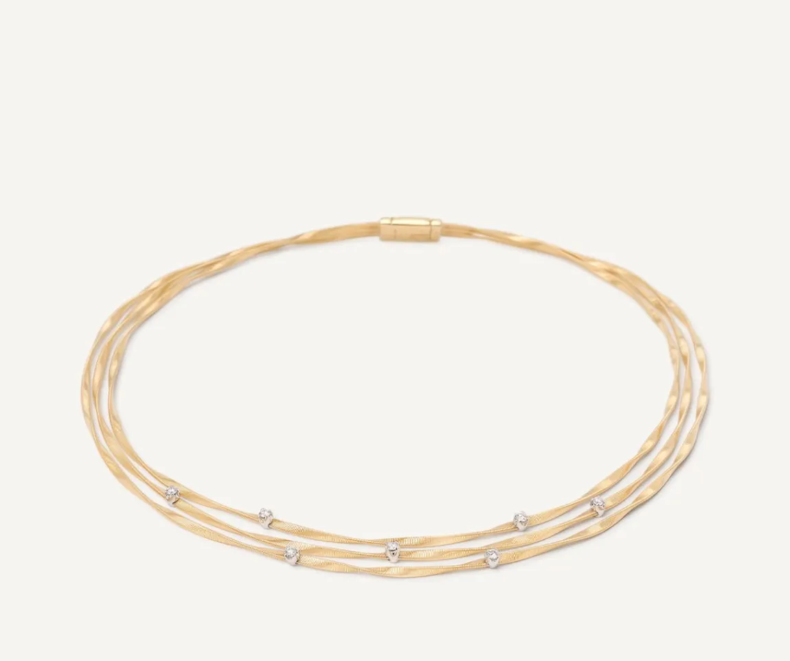 Marco Bicego Necklaces|Multi-Strand Diamond Necklace