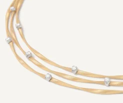 Marco Bicego Necklaces|Multi-Strand Diamond Necklace