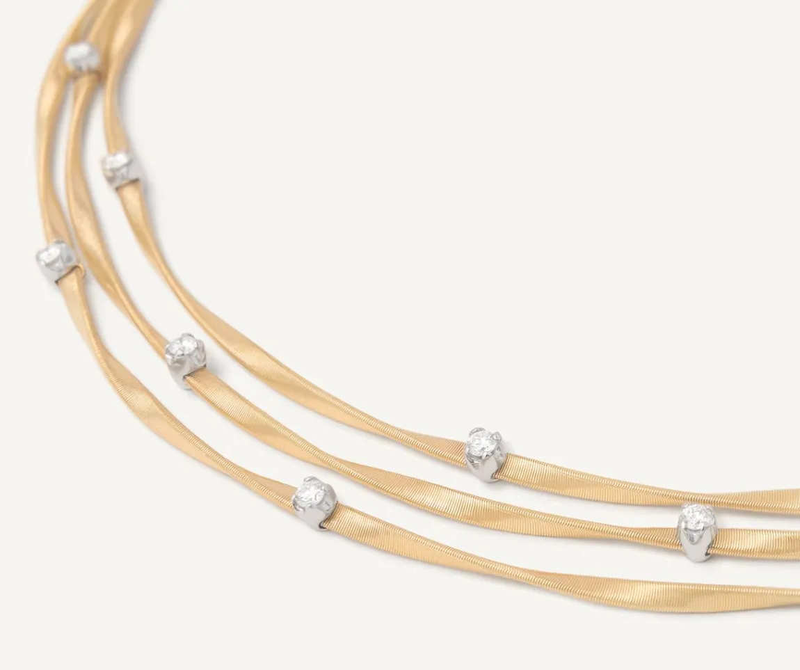 Marco Bicego Necklaces|Multi-Strand Diamond Necklace