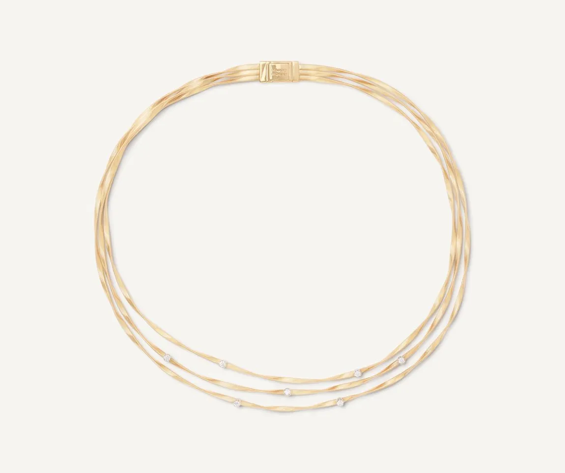Marco Bicego Necklaces|Multi-Strand Diamond Necklace