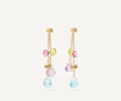 Marco Bicego Earrings|Multi-Strand Gold Earrings