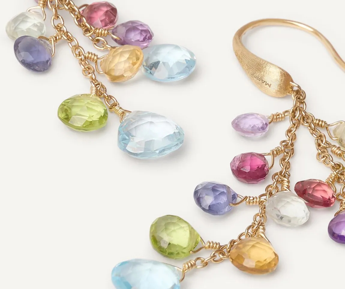 Marco Bicego Earrings|Multi-Strand Gold Earrings