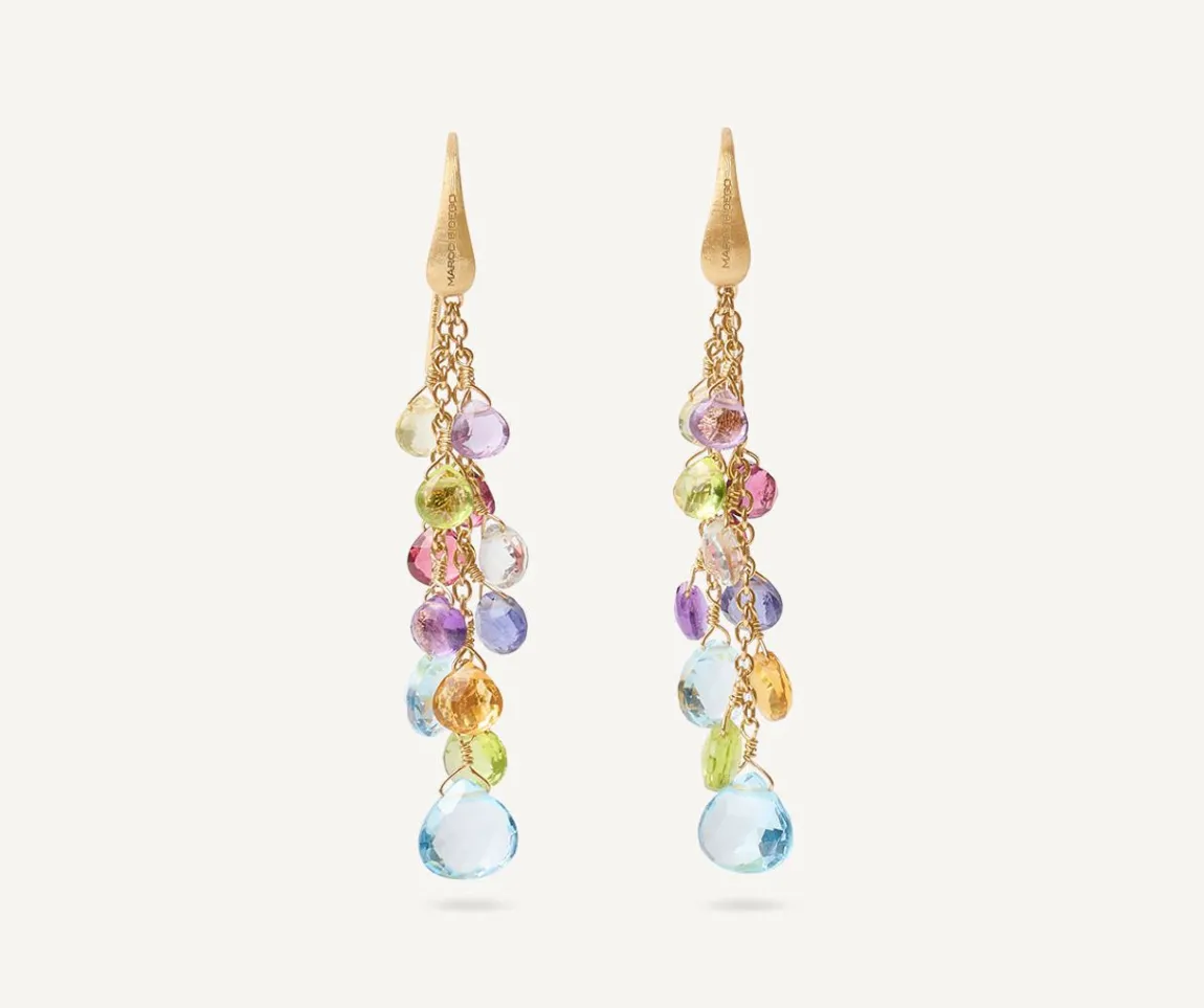 Marco Bicego Earrings|Multi-Strand Gold Earrings