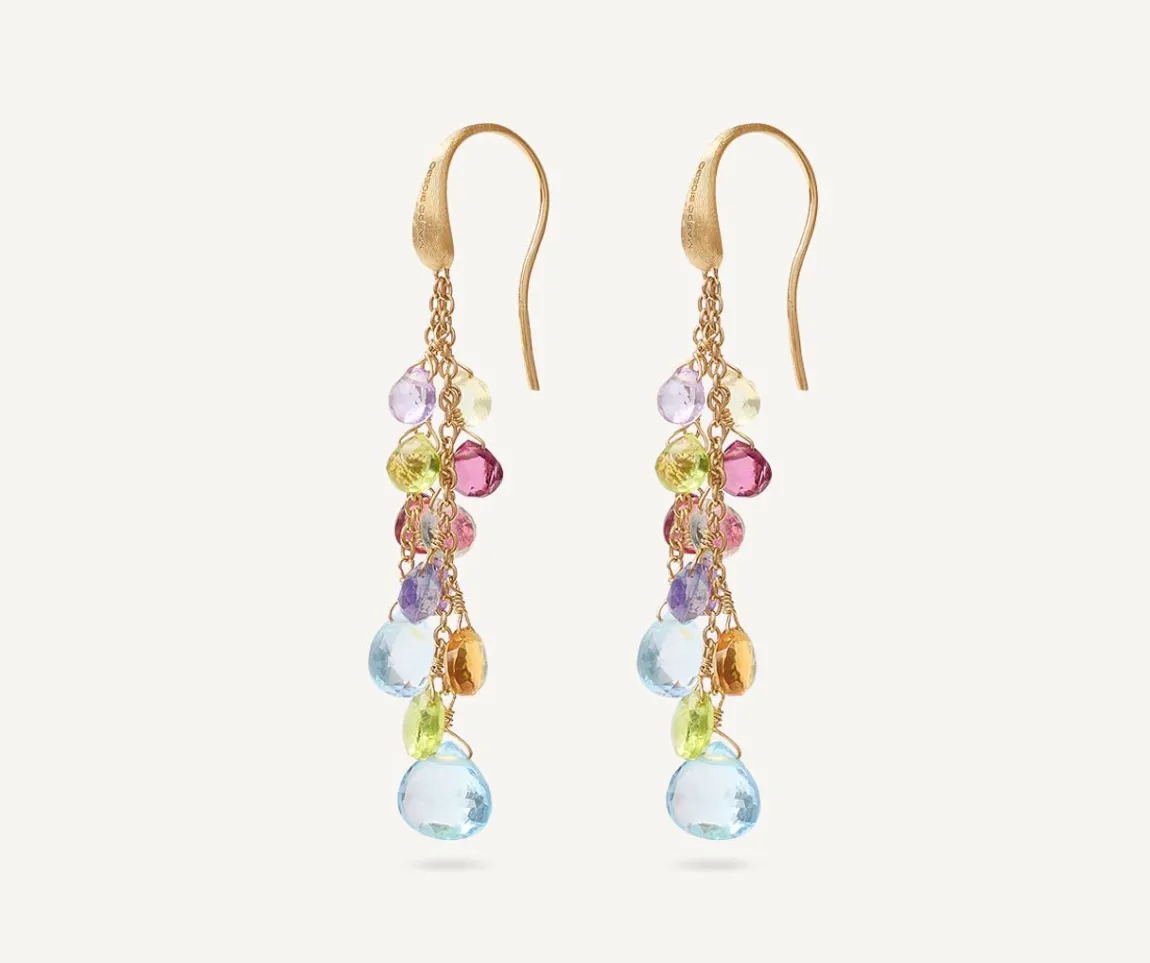 Marco Bicego Earrings|Multi-Strand Gold Earrings