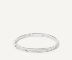 Marco Bicego Bracelets|Multi-Strand White Gold Diamond Bracelet