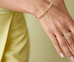 Marco Bicego Bracelets|Multi-Strand Yellow Gold Diamond Bracelet