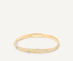 Marco Bicego Bracelets|Multi-Strand Yellow Gold Diamond Bracelet