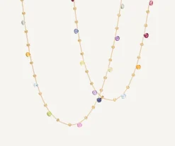 Marco Bicego Necklaces|Necklace With Multicoloured Gemstones