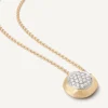 Marco Bicego Necklaces|Pendant Necklace With Diamond Disk