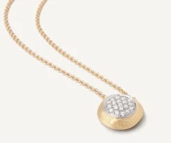 Marco Bicego Necklaces|Pendant Necklace With Diamond Disk
