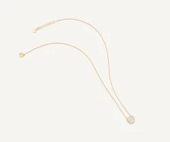 Marco Bicego Necklaces|Pendant Necklace With Diamond Disk