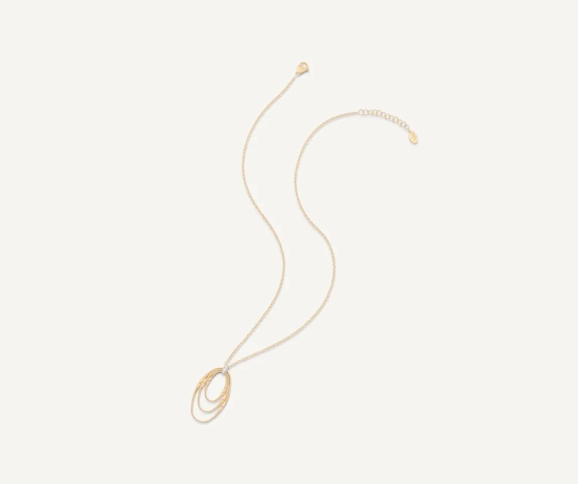 Marco Bicego Necklaces|Pendant Necklace With Diamond Elements