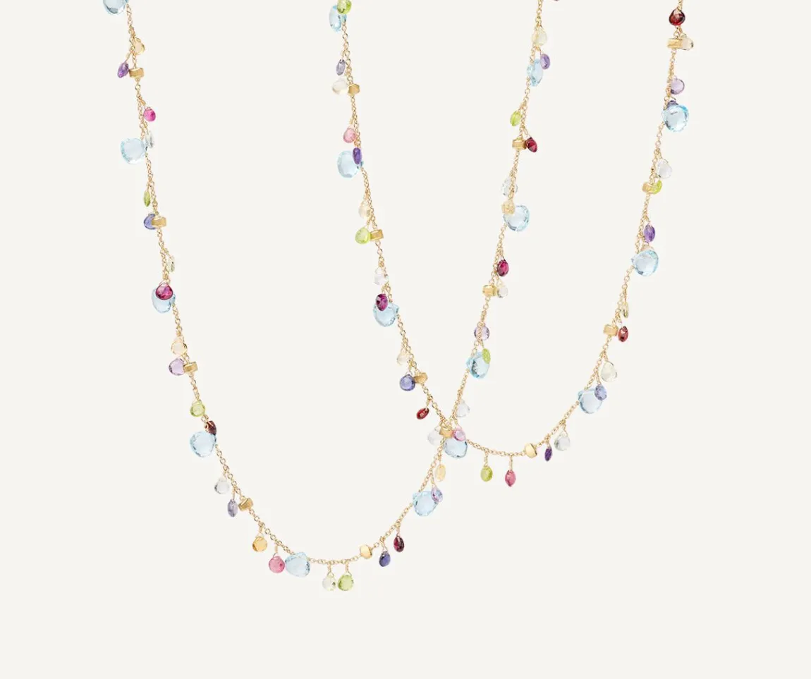 Marco Bicego Necklaces|Sautoir With Multicolored Gems