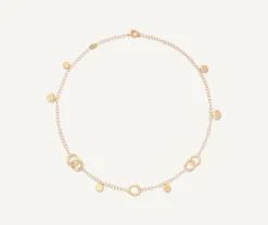 Marco Bicego Necklaces|Short Gold Necklace With Charms