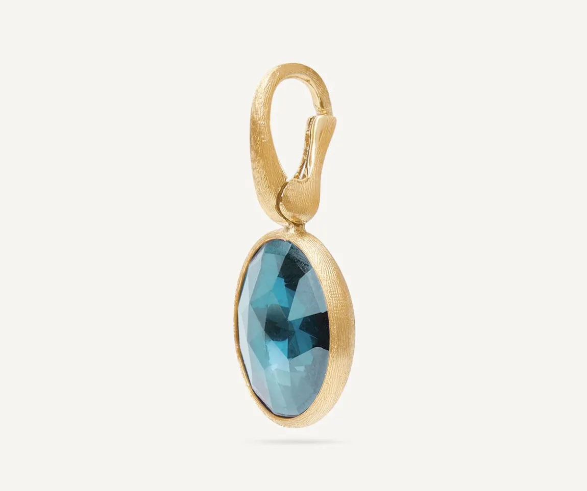 Marco Bicego Pendants|Stackable London Blue Topaz Pendant, Small