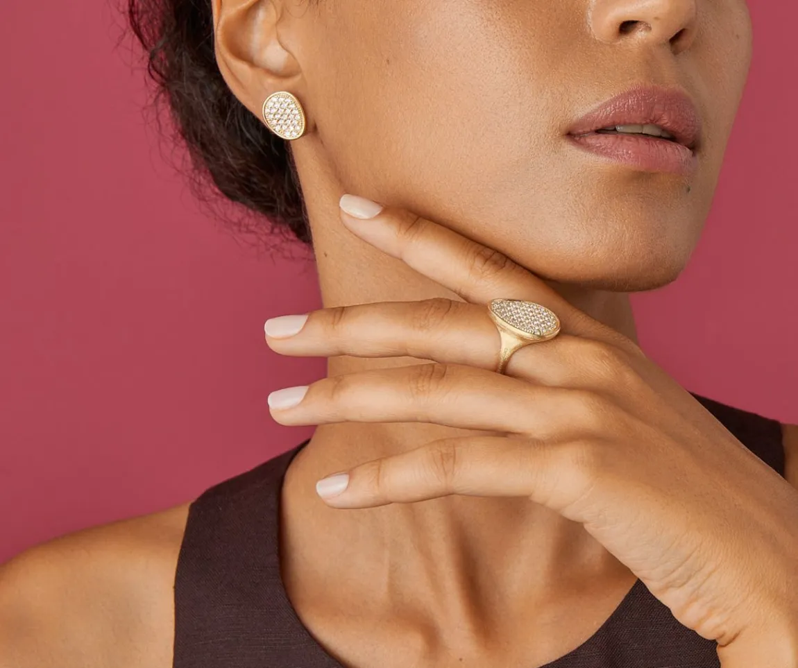 Marco Bicego Earrings|Stud Earrings With Diamonds