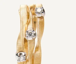 Marco Bicego Rings|Three-Band Diamond Ring