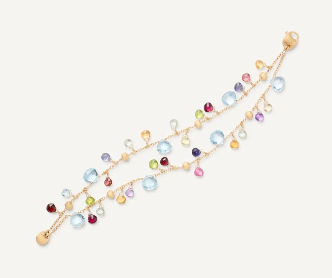 Marco Bicego Bracelets|Two-Strand Bracelet With Multicoloured Gemstones