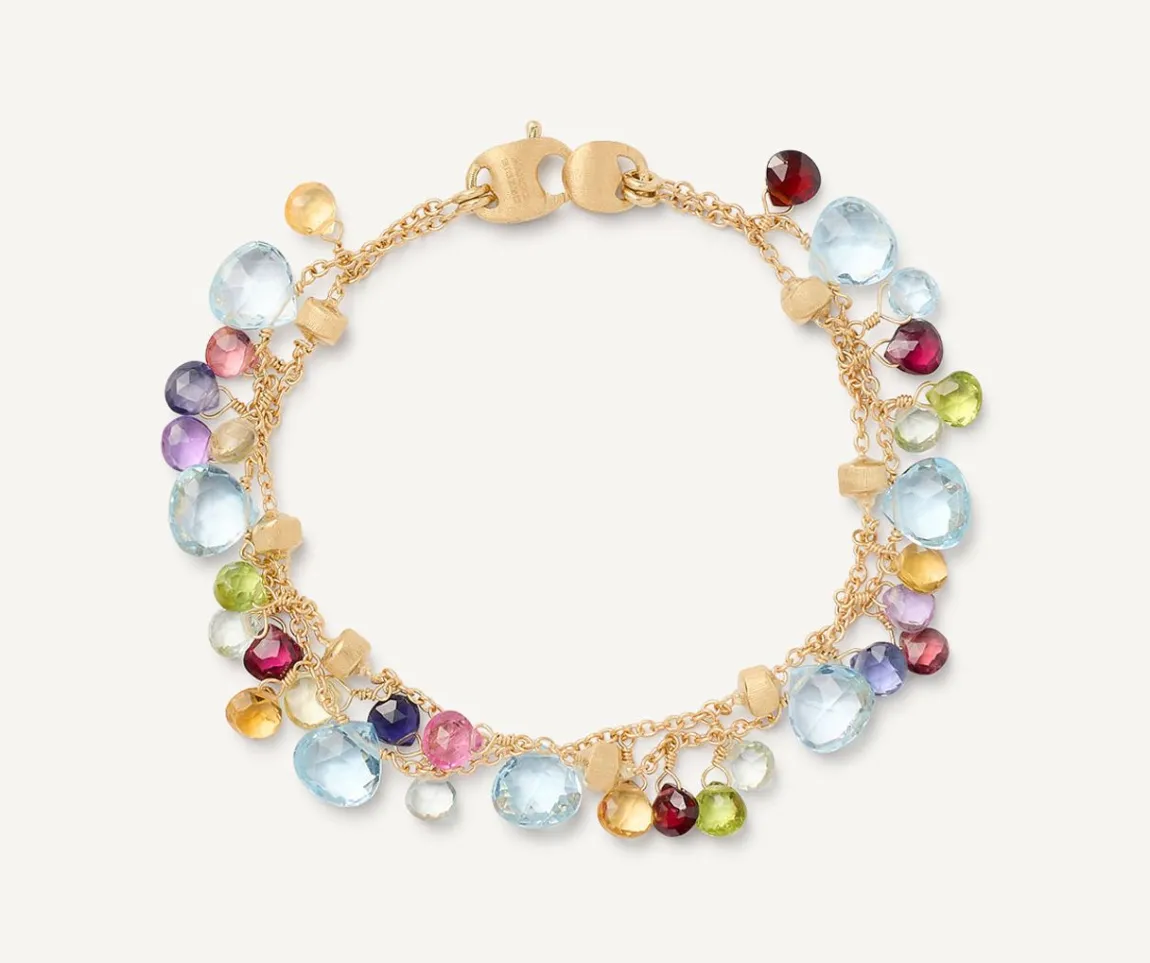 Marco Bicego Bracelets|Two-Strand Bracelet With Multicoloured Gemstones