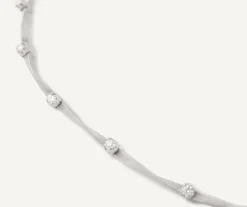 Marco Bicego Necklaces|White Gold Diamond Necklace