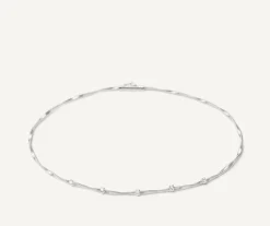 Marco Bicego Necklaces|White Gold Diamond Necklace