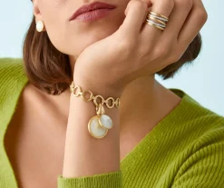 Marco Bicego Pendants|White Mother-Of-Pearl Stackable Pendant, Small