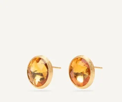 Marco Bicego Earrings|Yellow Quartz Stud Earrings, Large